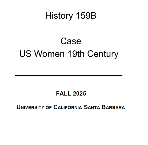 HIST 159B Case F25