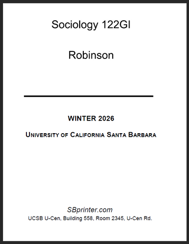 SOC 122GI Robinson W26