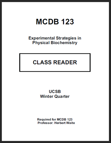 MCDB 123 Waite W26