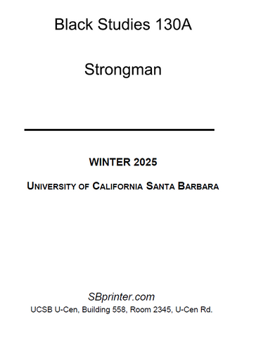 BL ST 130A Strongman W25