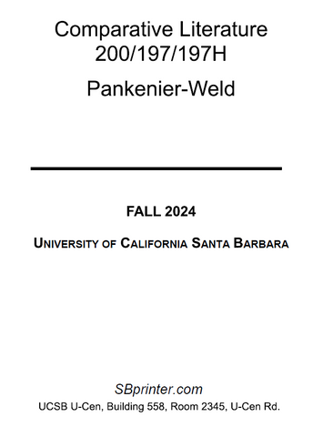 C LIT 200 - 197 - 197H Pankenier-Weld F24