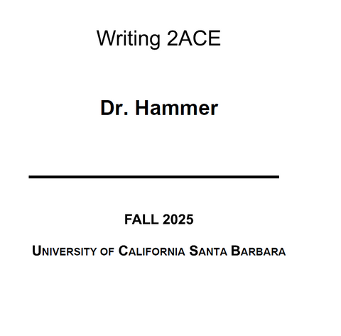 WRIT 2ACE Hammer F25
