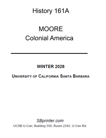 HIST 161A Moore W26 B4B