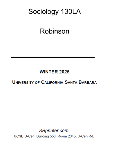 SOC 130LA Robinson W25